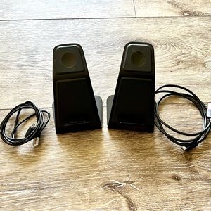 Set of 2: Wireless charging stations for iPhones and Apple Watches